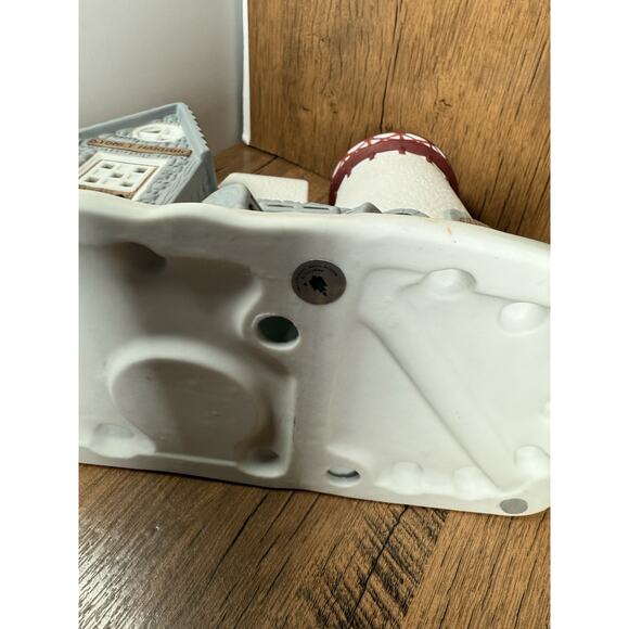 Partylite Stoney Harbor Lighthouse Candle Tea Light Holder Ceramic Missing Top - Picture 4 of 5